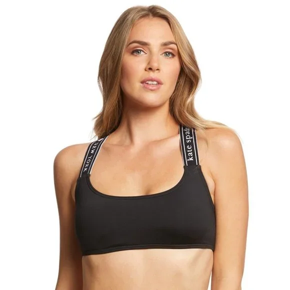 新品処分ケイトスペードtreasure beach logo bikiniトップ kate spade NEW YORK - 新品処分ケイトスペードtreasure beach logo